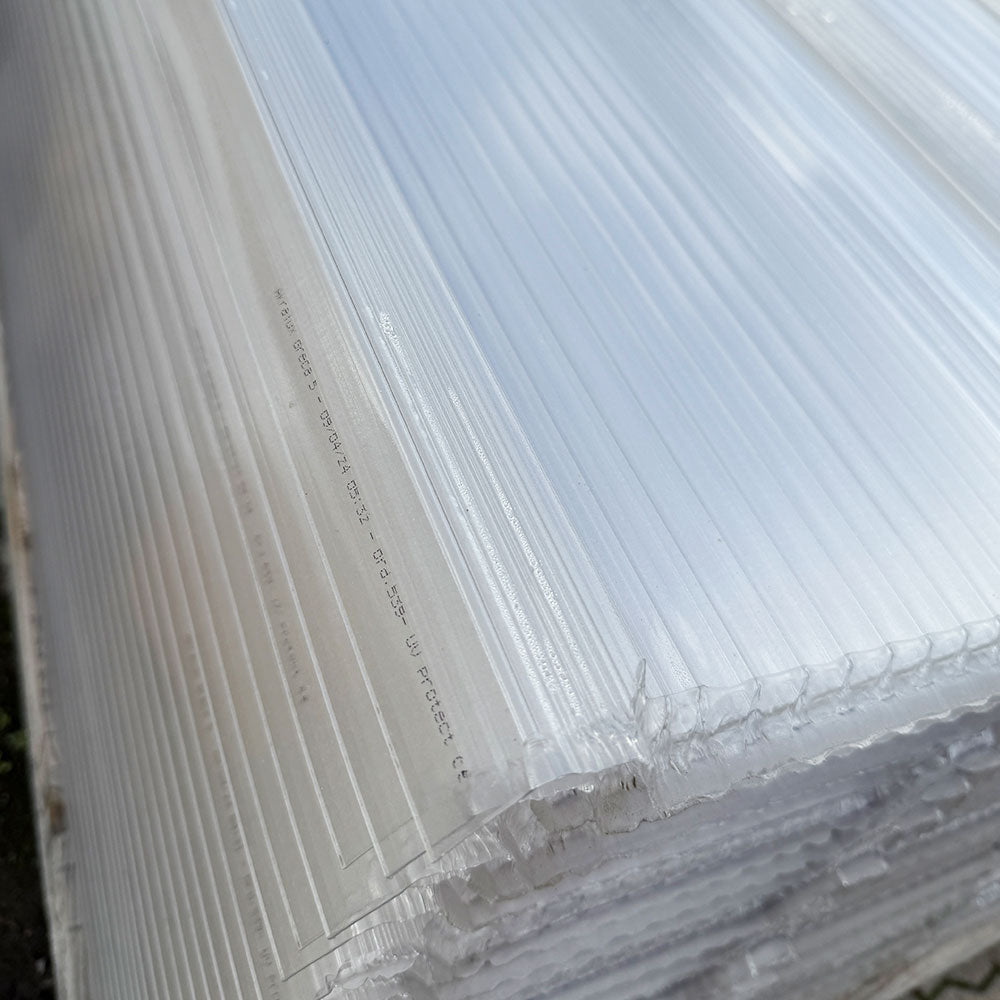 Lichtplatten verschweißt