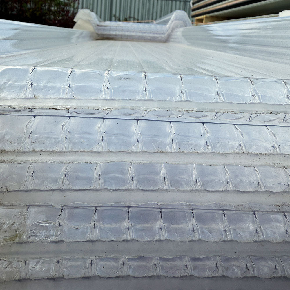 Lichtplatten verschweißt