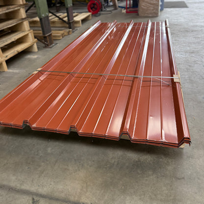 Trapezblechplatten Kupferbraun