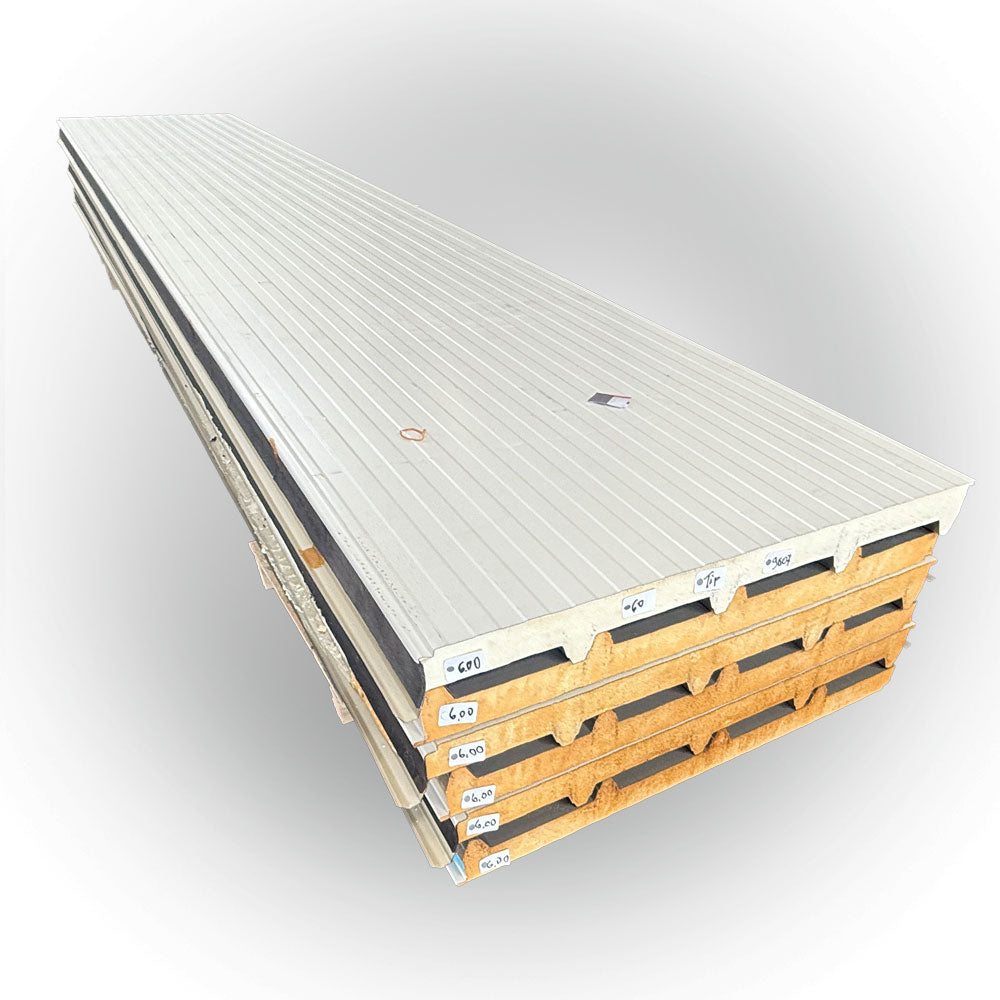 Paket 102 60mm Sandwichdach Platten