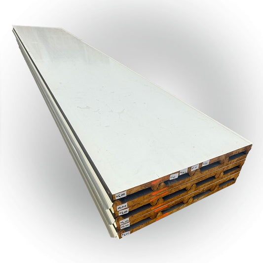 Sandwichplatten Dach 40mm Paket 103 mit 6 x 6 Meter