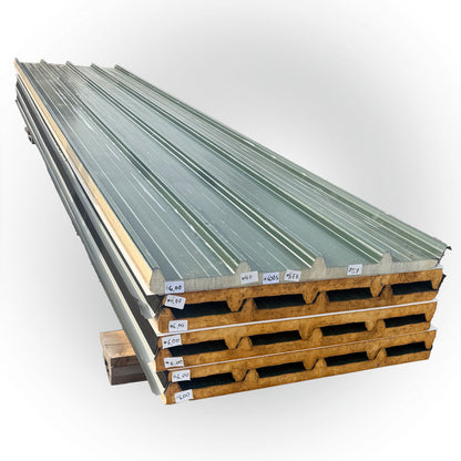 Paket 106 Sandwichdach 40mm 7 x 6 Meter