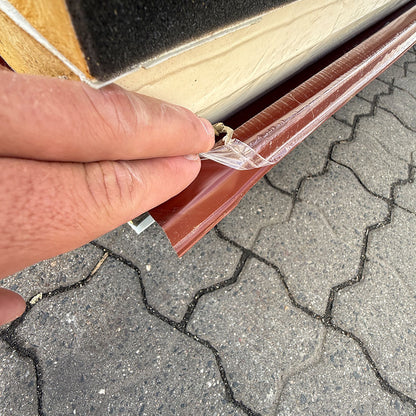 Paket #110 Sandwichplatten Dach Rotbraun 8 x 6,00 m Kernstärke 40 mm