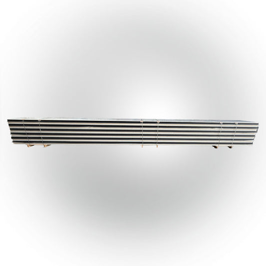 Paket #118 Sandwichplatten Dach Weißaluminium 12 x 9,95 m Kernstärke 60 mm