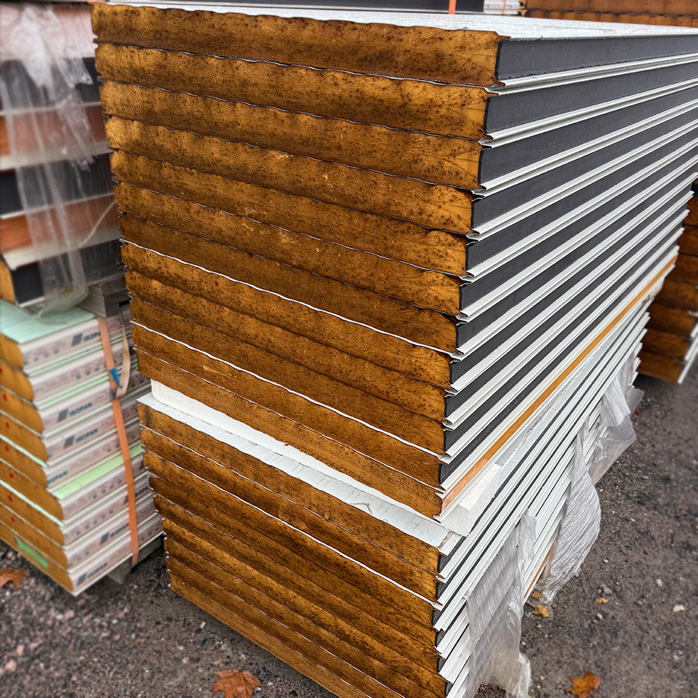 Sonderposten Sandwichplatten Wand 80mm