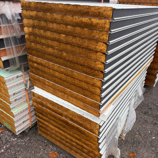 Sonderposten Sandwichplatten Wand 80mm