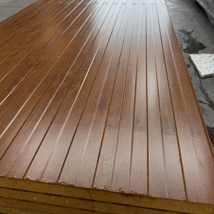 Sandwichwand 40mm Holzoptik