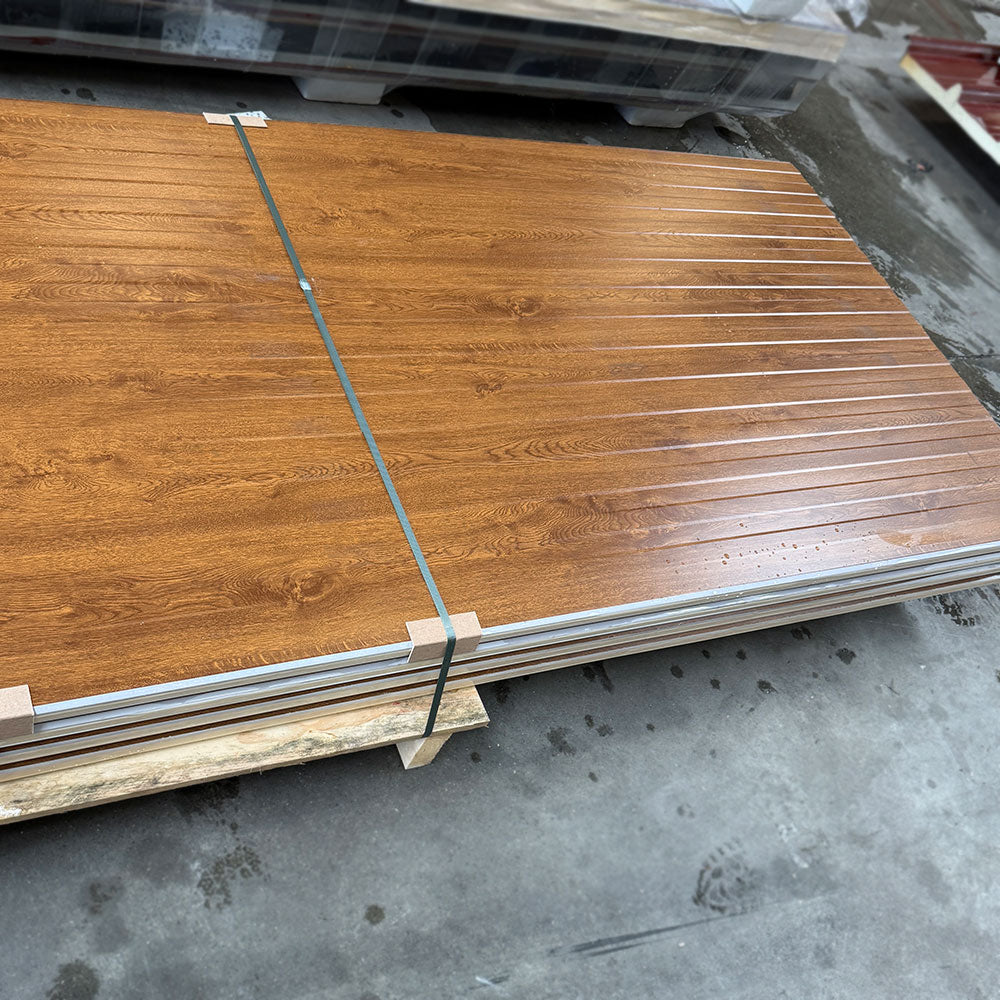 Holzoptik Sandwichplatten Wand