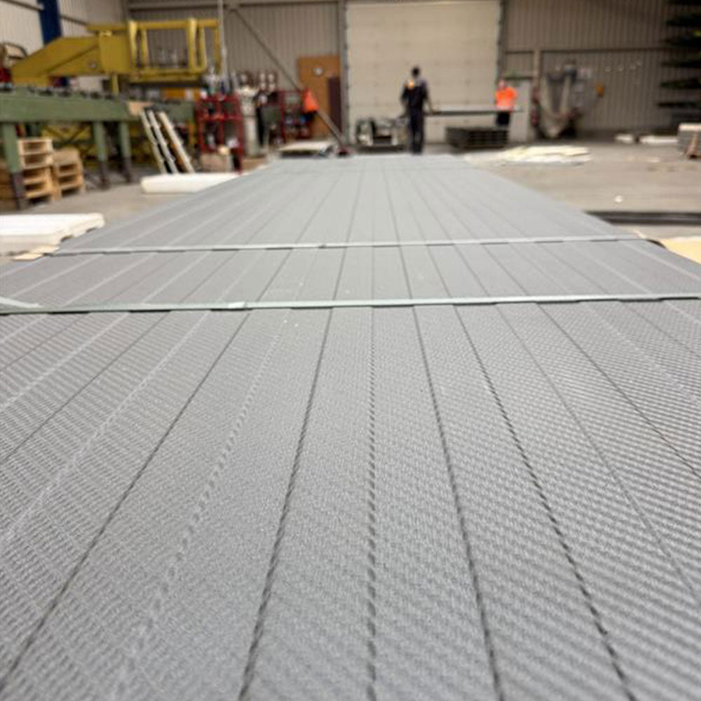 Sandwichwand Carbonoptik