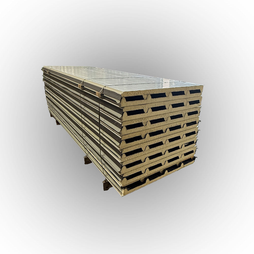 Paket #60 Sandwichplatten Dach 16 x 3,50 m Kernstärke 40 mm