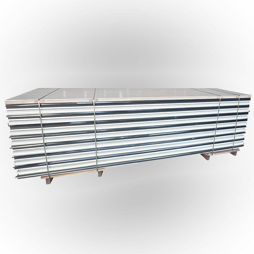 Paket #60 Sandwichplatten Dach 16 x 3,50 m Kernstärke 40 mm