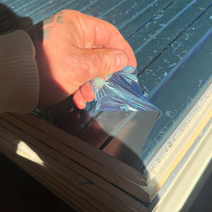 Paket #62 Sandwichplatten Wand 9 x 2,5 m Kernstärke 40 mm