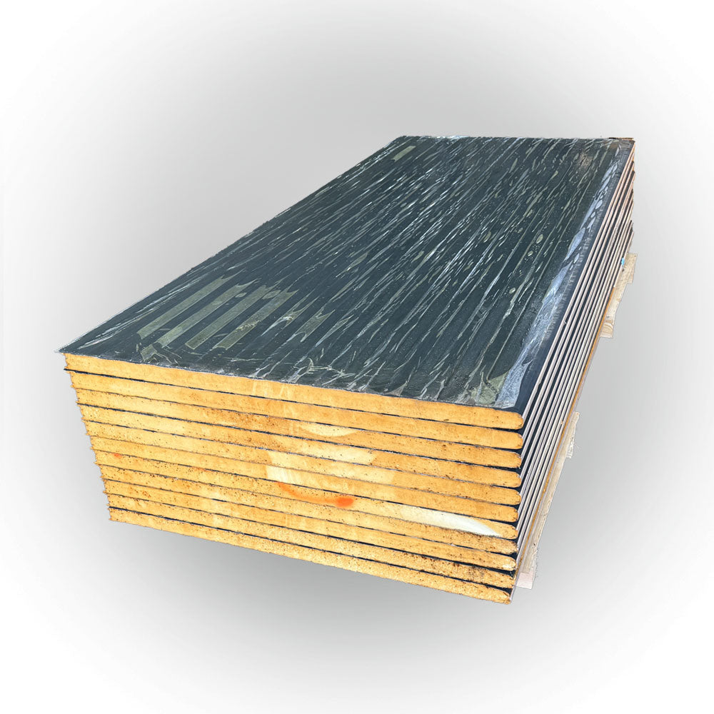 Paket #81 Sandwichplatten Wand 11 x 2,5 m Kernstärke 40 mm