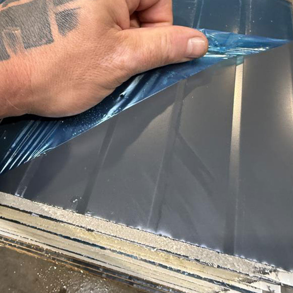 Paket #86 Sandwichplatten Wand 13 x 2,5 m Kernstärke 30 mm