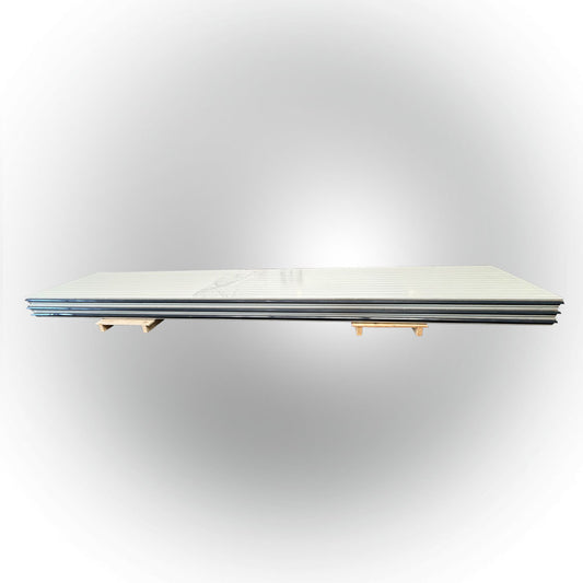 Paket #88 Sandwichplatten Dach Anthrazit 6 x 6,00 m Kernstärke 30 mm