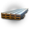 Paket #161 Sandwichplatten Dach Anthrazit 5 x 6,50 m Kernstärke 40 mm