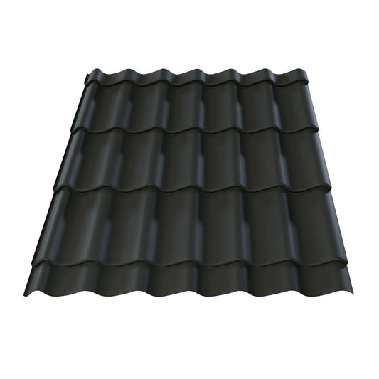 Trapezblech Dachziegeloptik