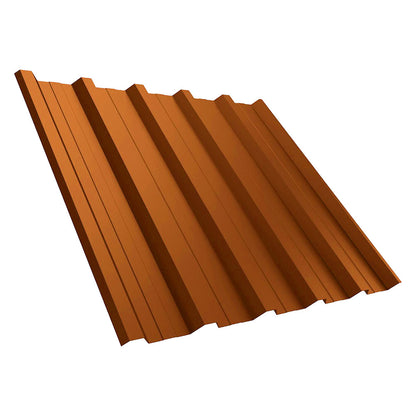 Trapezblech T35DR Kupferbraun